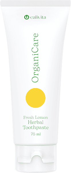 OrganiCare Toothpaste fresh Lemon herbal