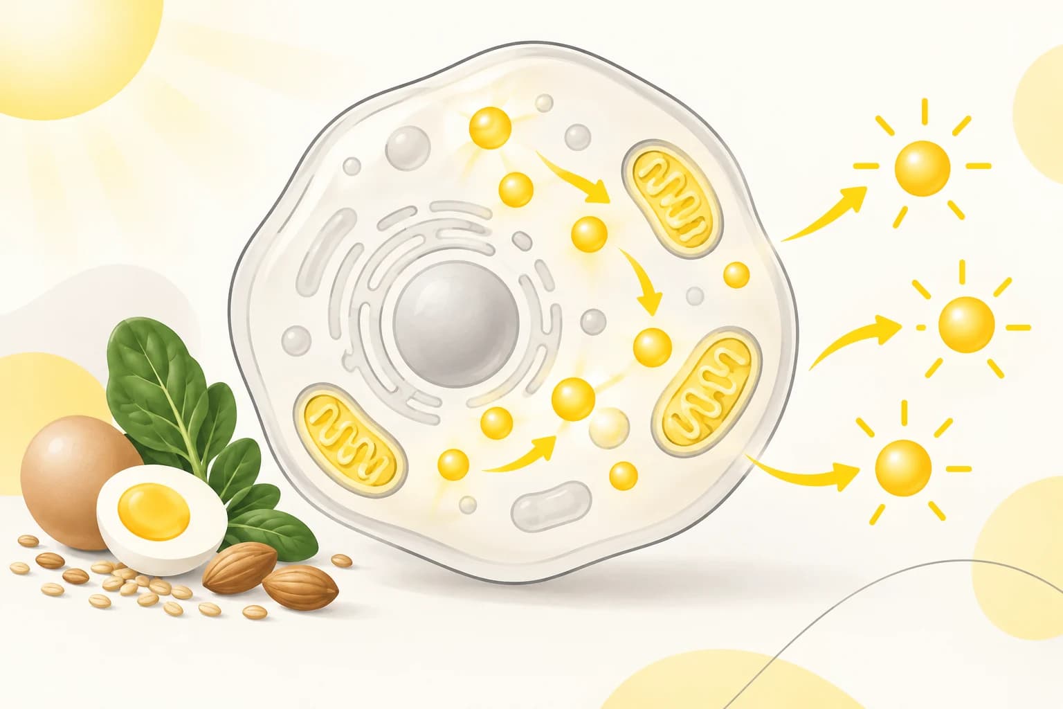 Schematic illustration of metabolic processes